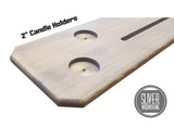 Bathtub Tray Weathered Grey Finish