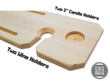 His and Hers Tub Tray