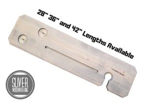 Bathtub Tray Weathered Grey Finish